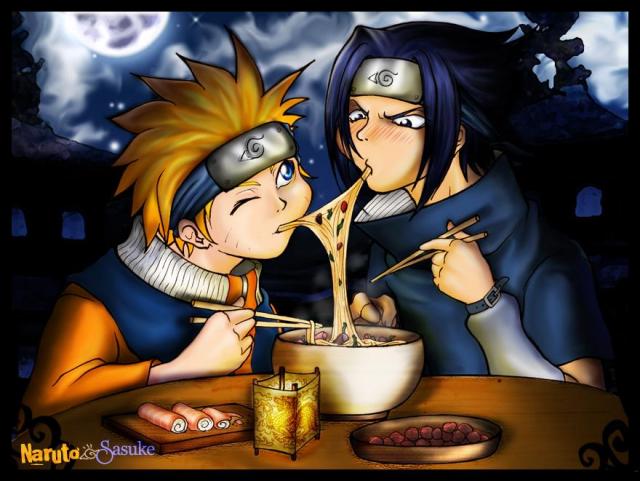 Kawaiiiiiiiii Sasuke and Naruto